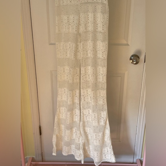 White Crochet Beach Flare - Picture 5 of 8